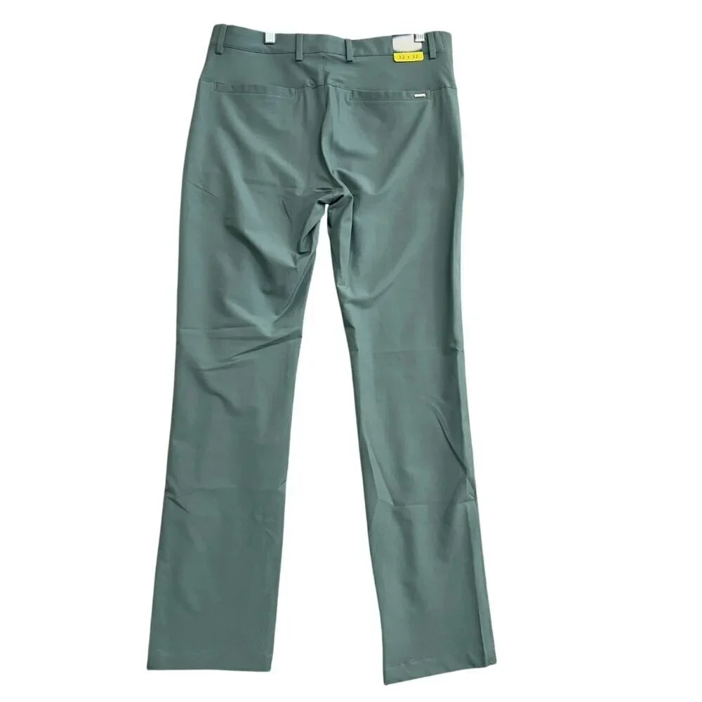 NEW Greg Norman Men's 32x32 Performance Tech Pant Flex Waistband Stretch